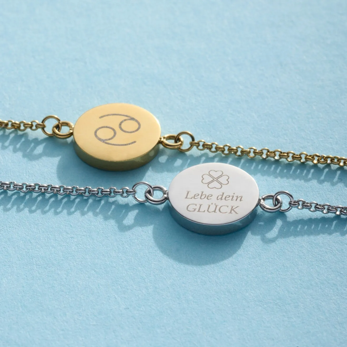 Armband MARLA gold mit persönlicher Gravur