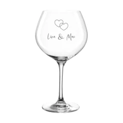 Burgunderglas CIAO+ 630 ml mit persönlicher Gravur