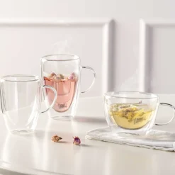 Doppelwandtasse DUO 400 ml 4er-Set