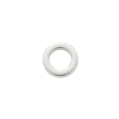 Edelstahlring klein flach