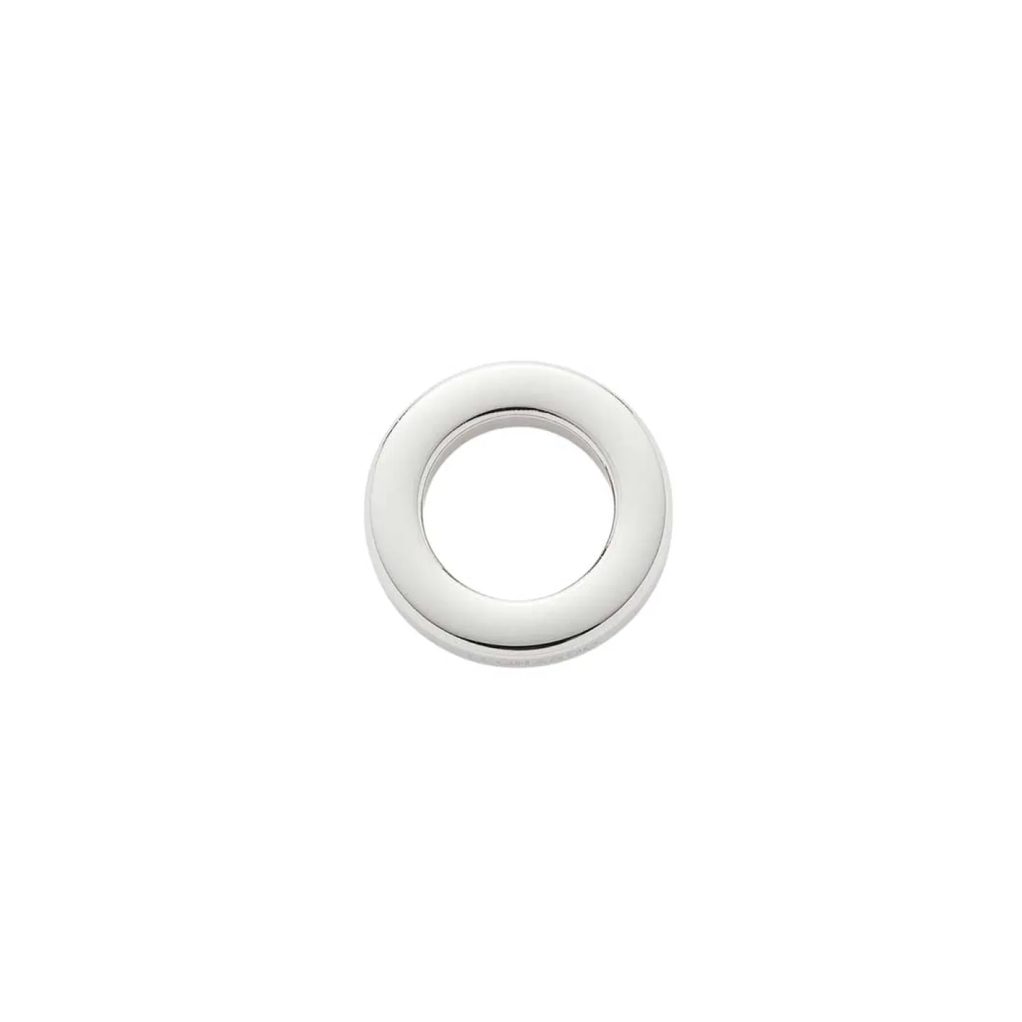 Edelstahlring klein flach