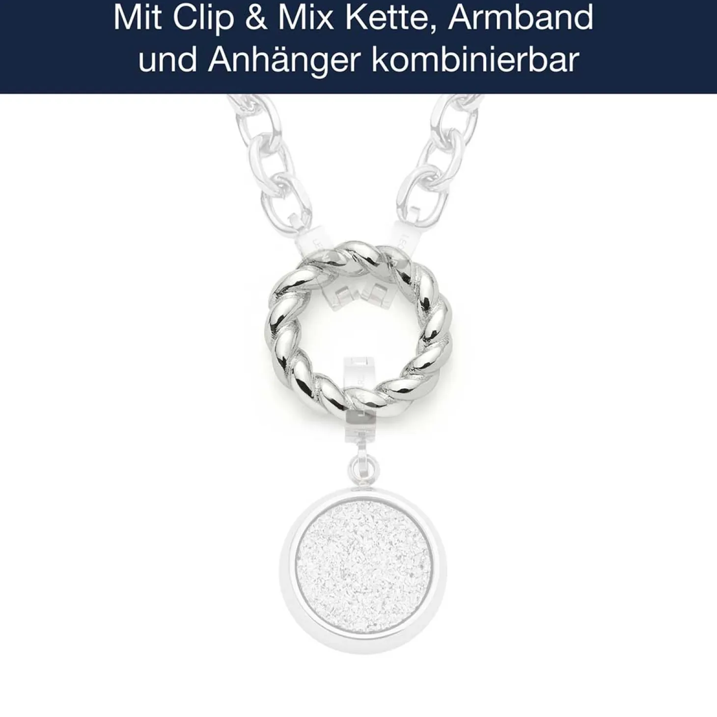 Edelstahlring LIESEL Clip & Mix