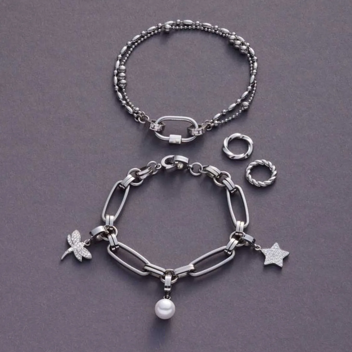 Edelstahlring LOTTI Clip & Mix