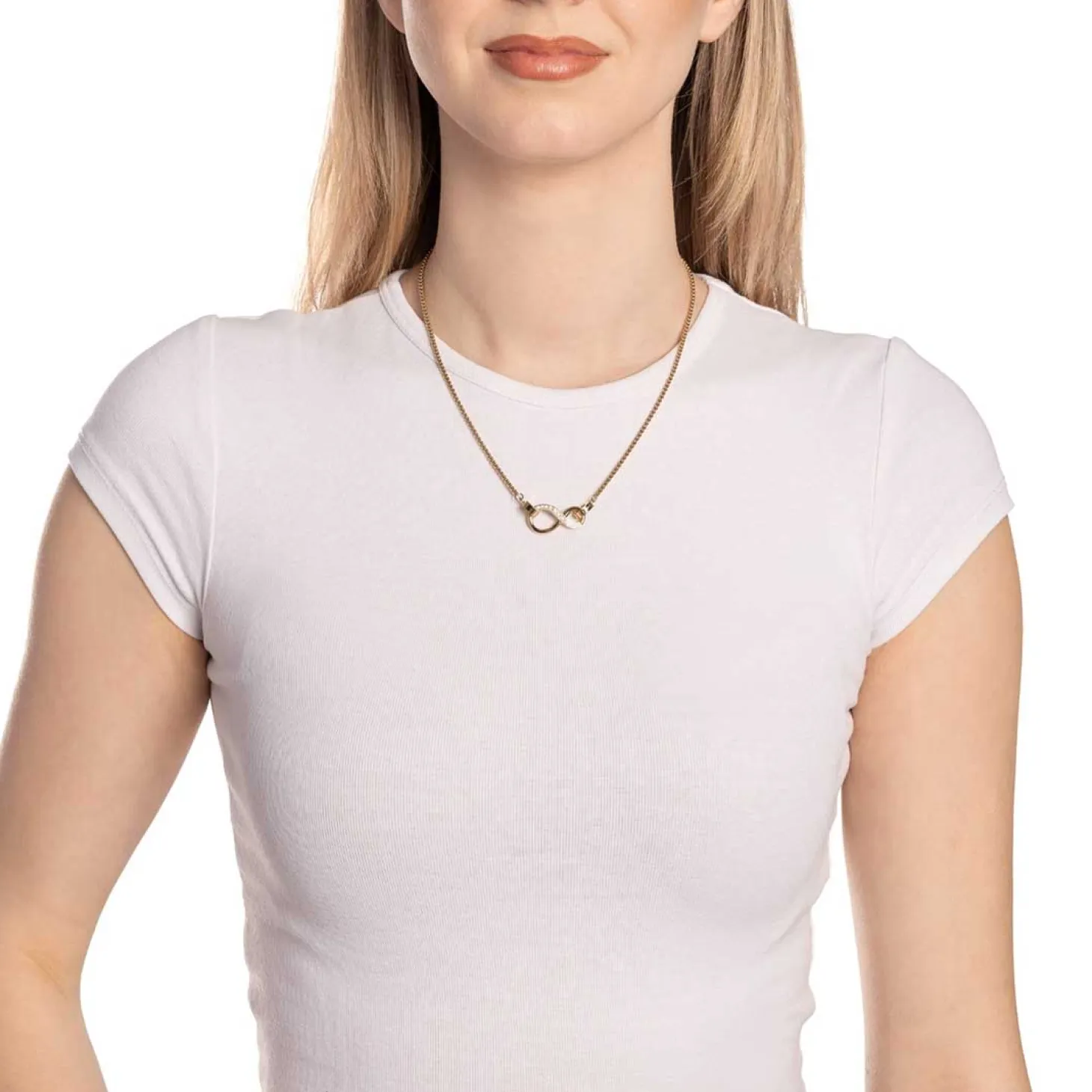 Edelstahlring SENTA gold Clip & Mix