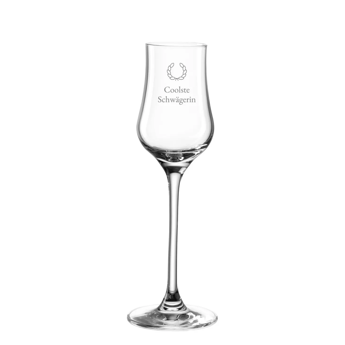 Grappaglas CIAO+ 85 ml mit persönlicher Gravur