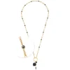 Halskette DELICA 80 cm gold Clip & Mix