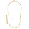 Halskette DOTTY 60 cm gold Clip & Mix