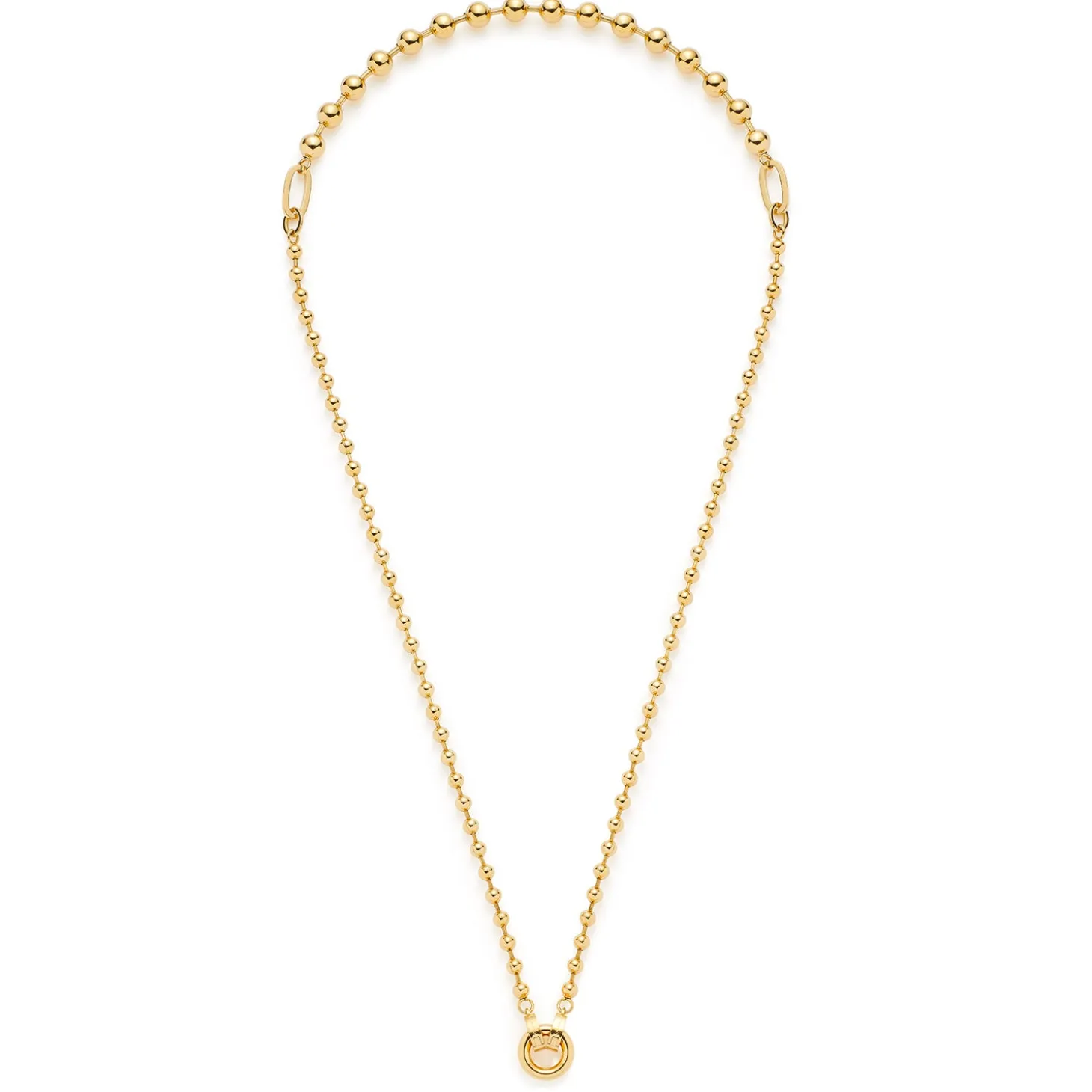 Halskette DOTTY 60 cm gold Clip & Mix