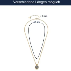 Halskette ODELLE 45 cm gold