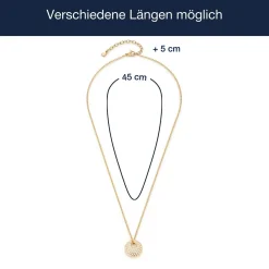Halskette SUE AMOUR 45 cm gold Valentine Special