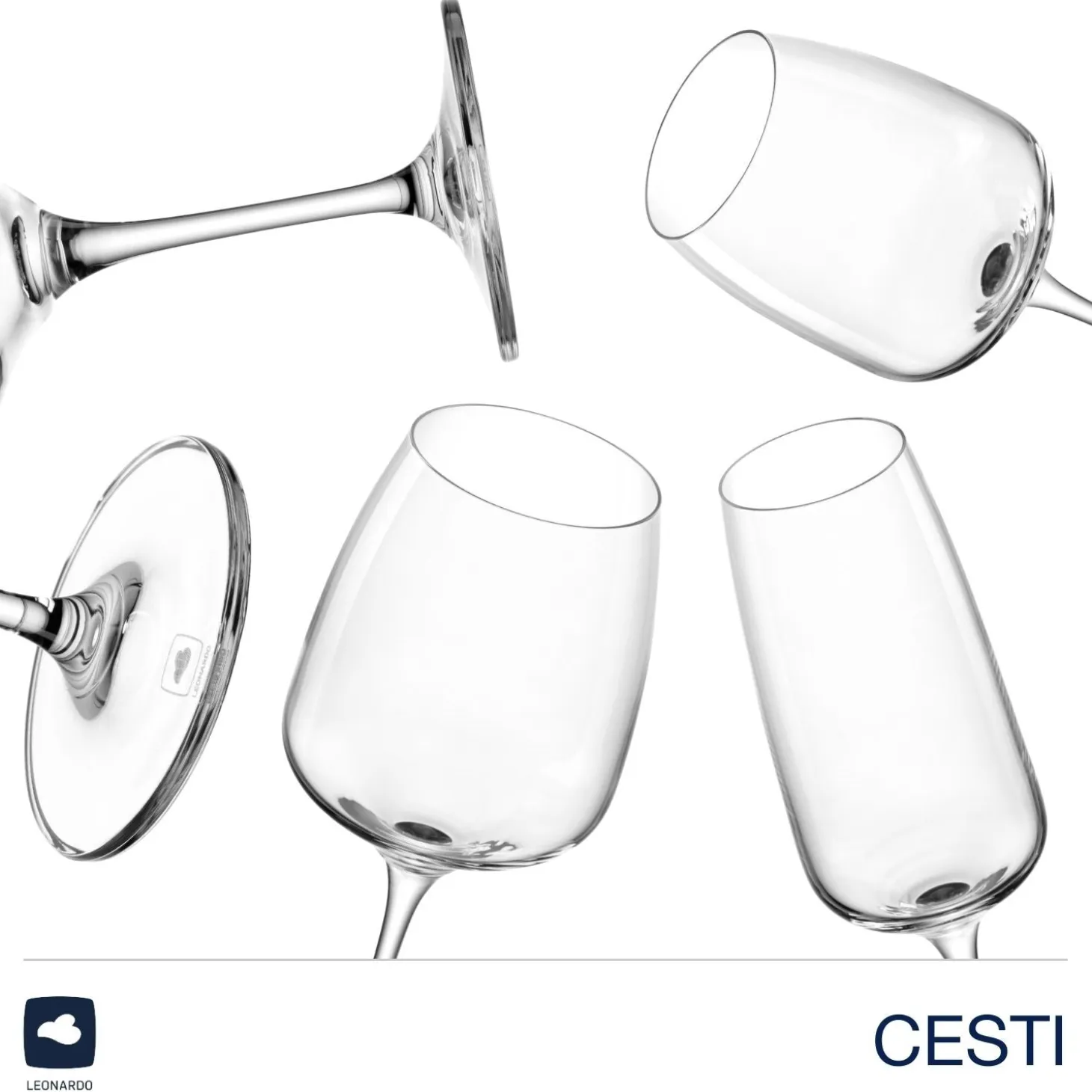 Kelchglasset CESTI 12-teilig + Poliertuch