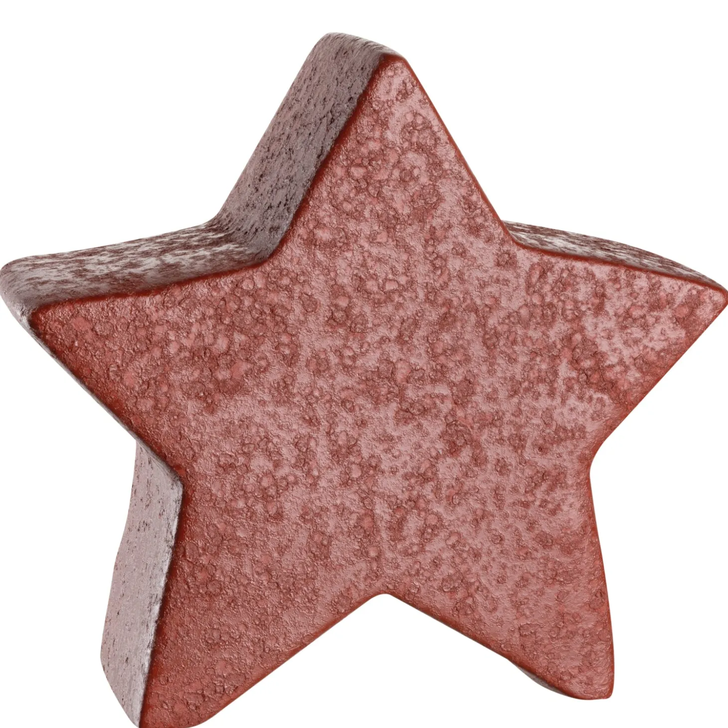 Keramikstern AUTENTICO 20 cm rot