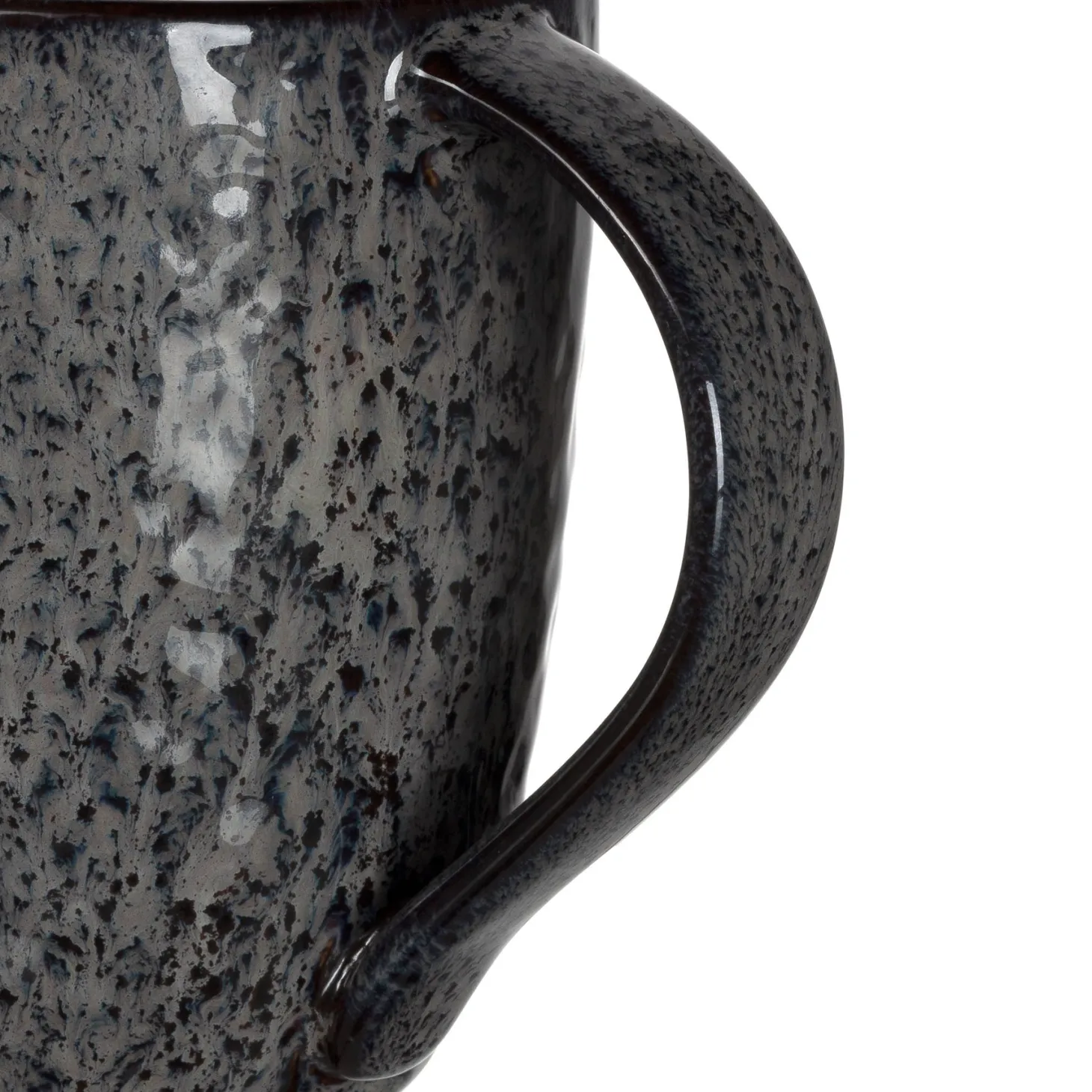 Keramiktasse MATERA 430 ml anthrazit 6er-Set