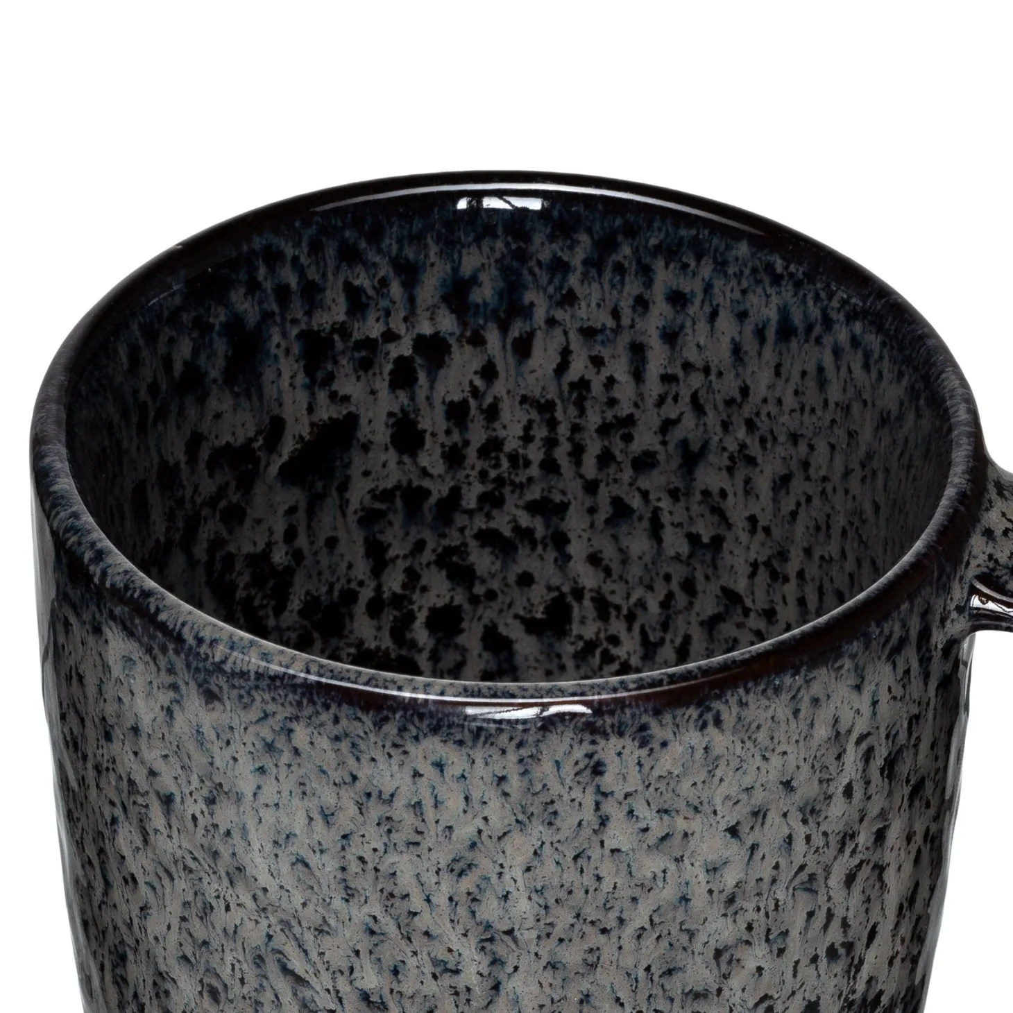 Keramiktasse MATERA 430 ml anthrazit 6er-Set