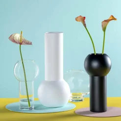 Keramikvase BRERA 42 cm weiß
