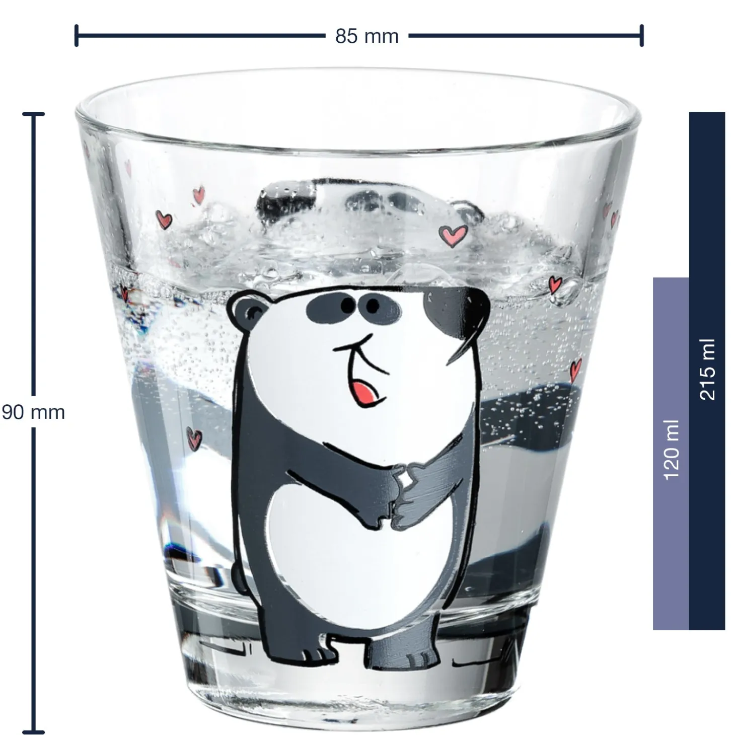 Kindertrinkset BAMBINI 3-teilig Panda