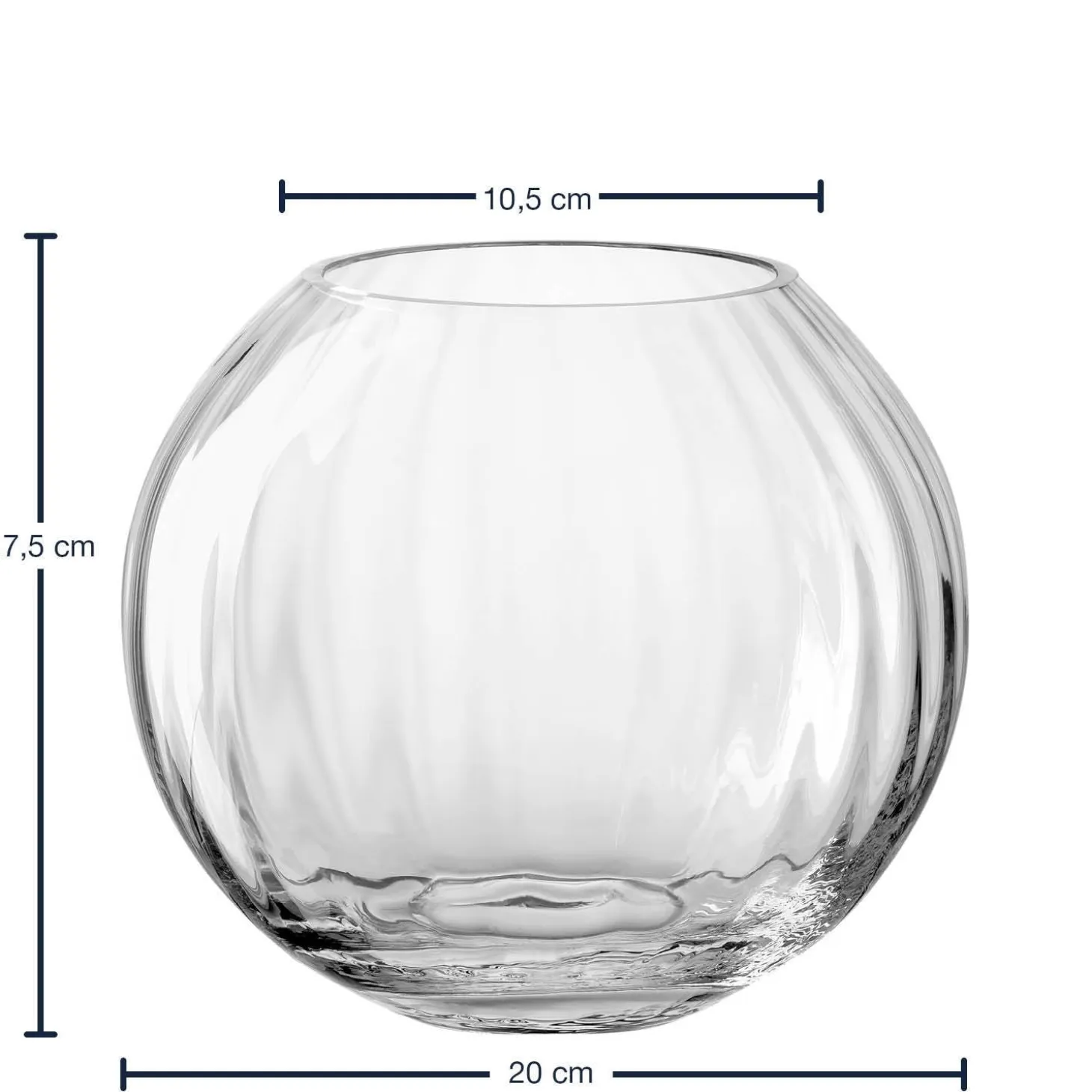 Kugelvase POESIA 18 cm
