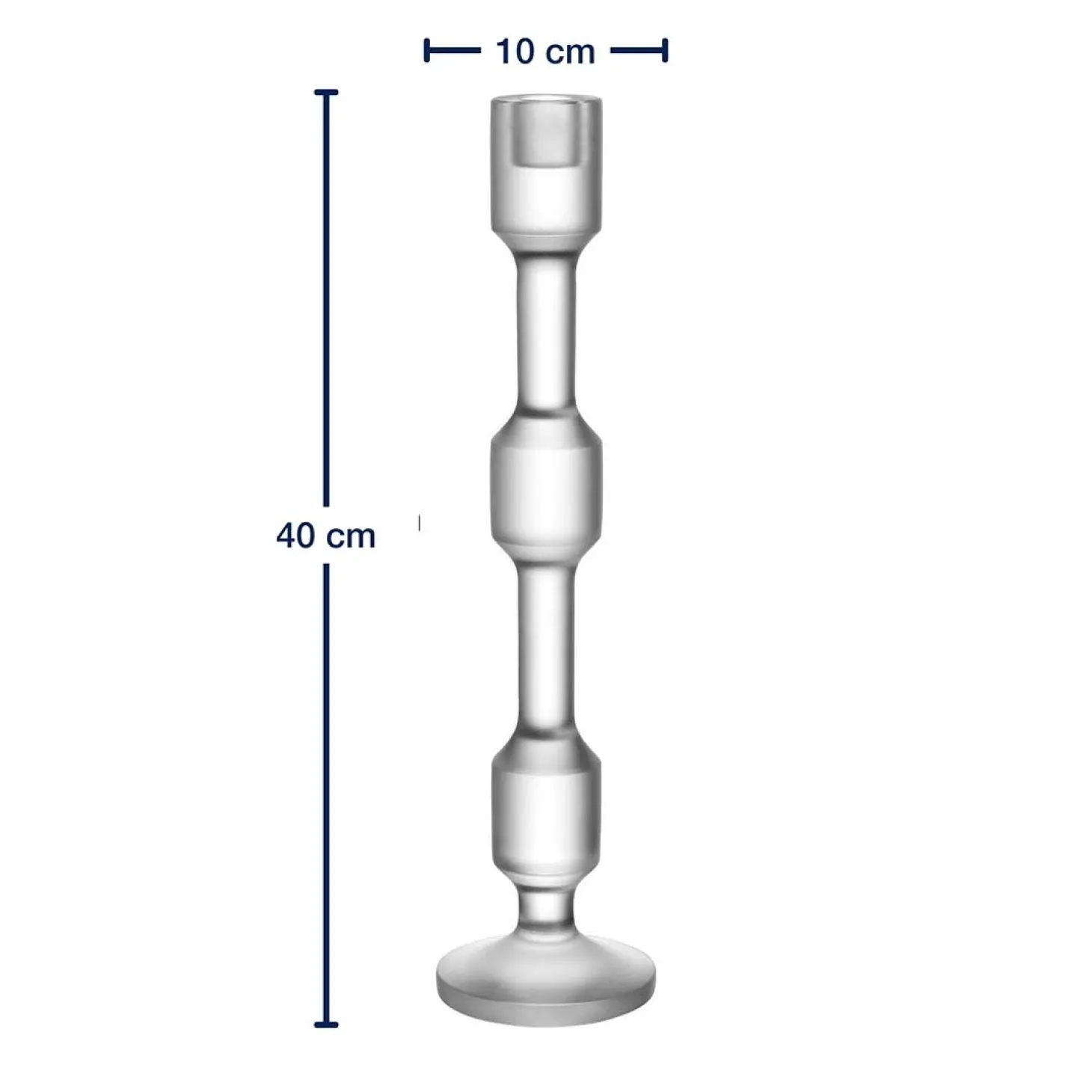 Leuchter RIALTO 40 cm satiniert