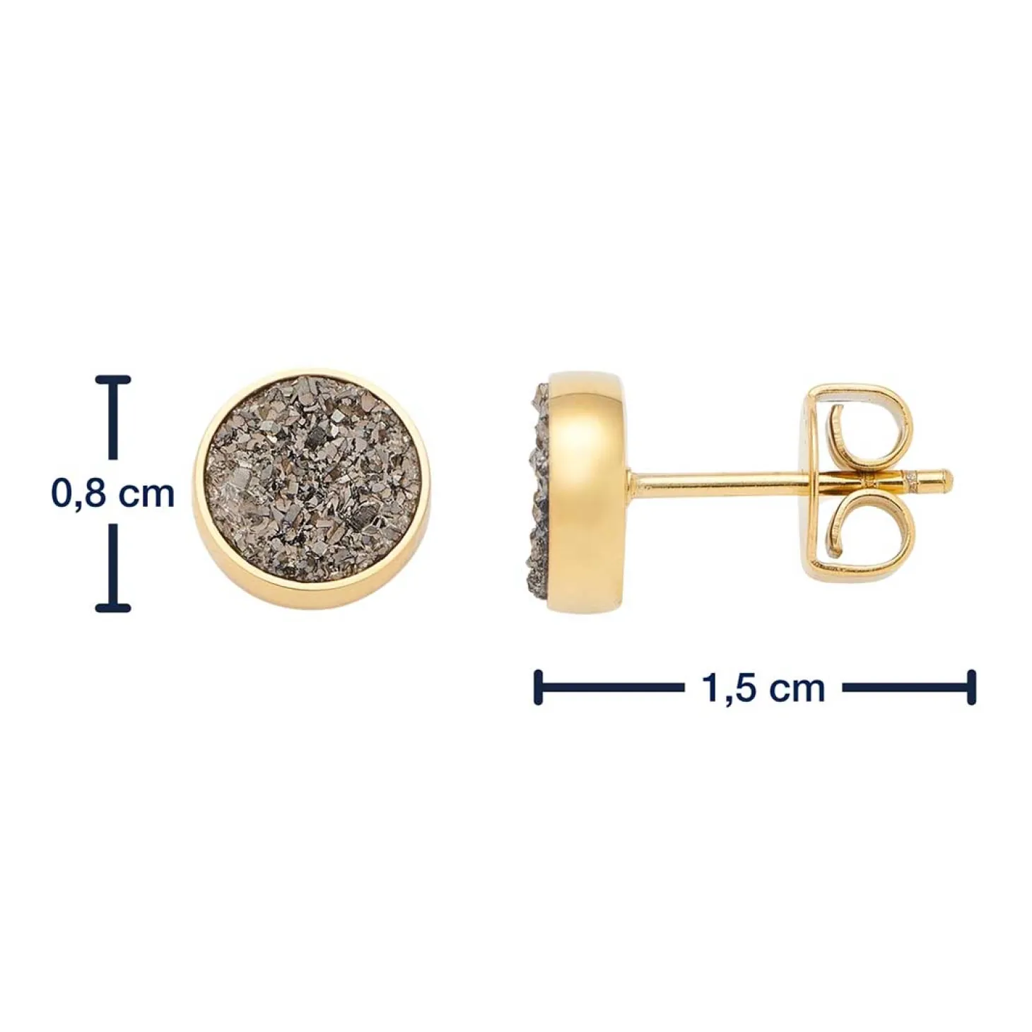 Ohrstecker ODELLE gold