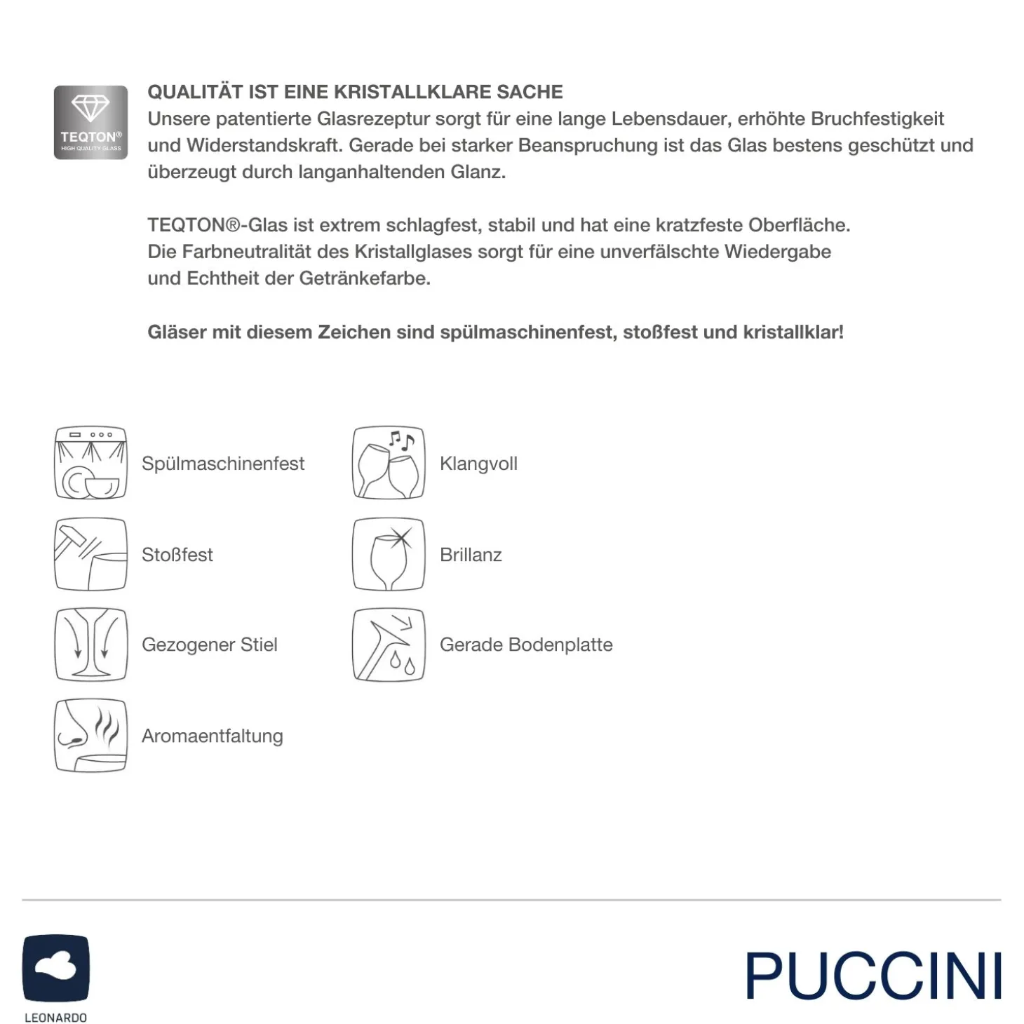 Rotweinglas PUCCINI 750 ml mit Ebbe/ Flut Gravur