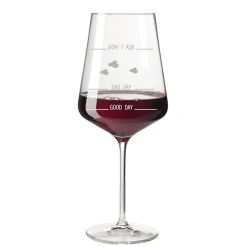 Rotweinglas PUCCINI 750 ml mit Stimmungs-Gravur