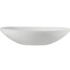 Schale ALABASTRO 32 cm weiß oval