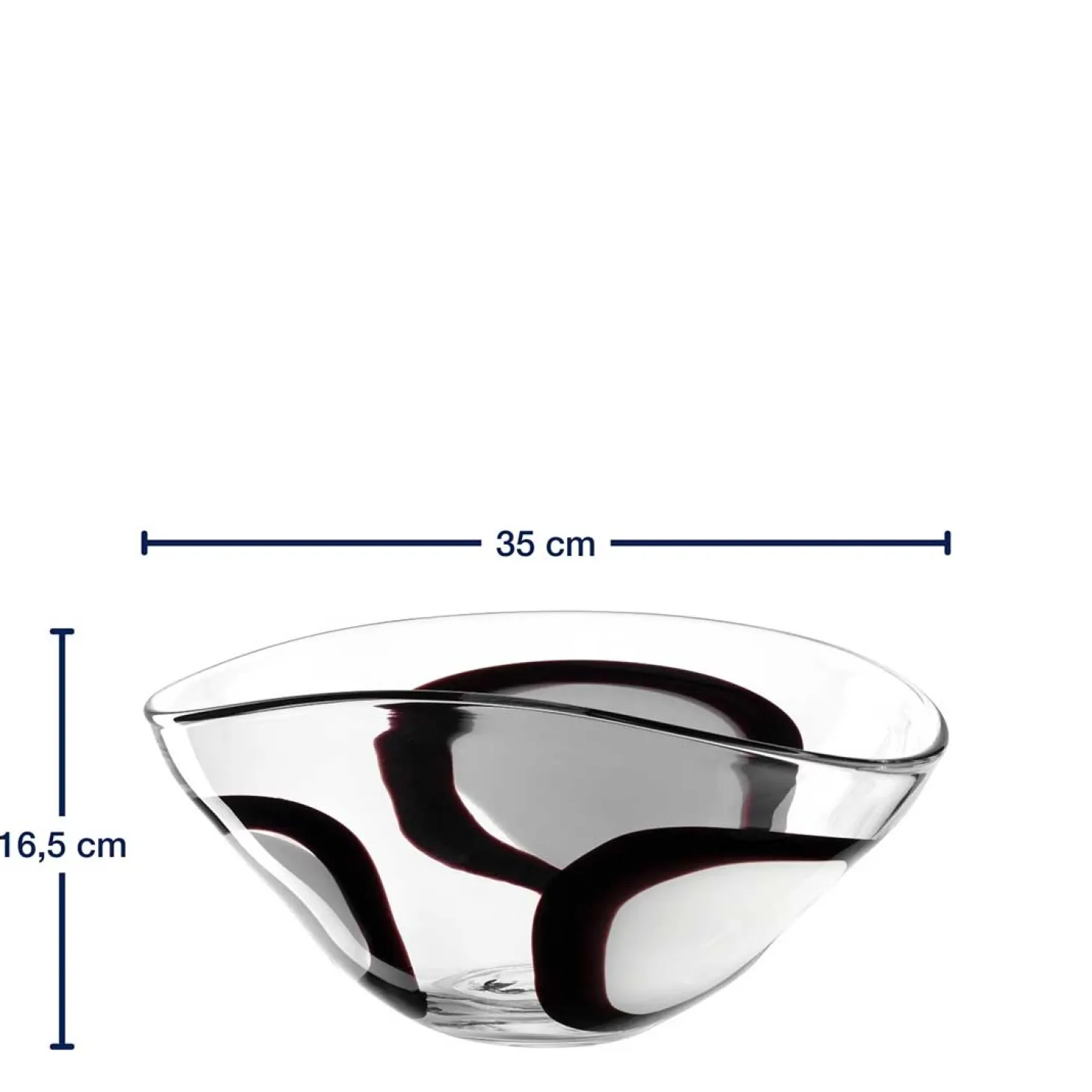 Schale OCCHI BIANCHI 35 cm