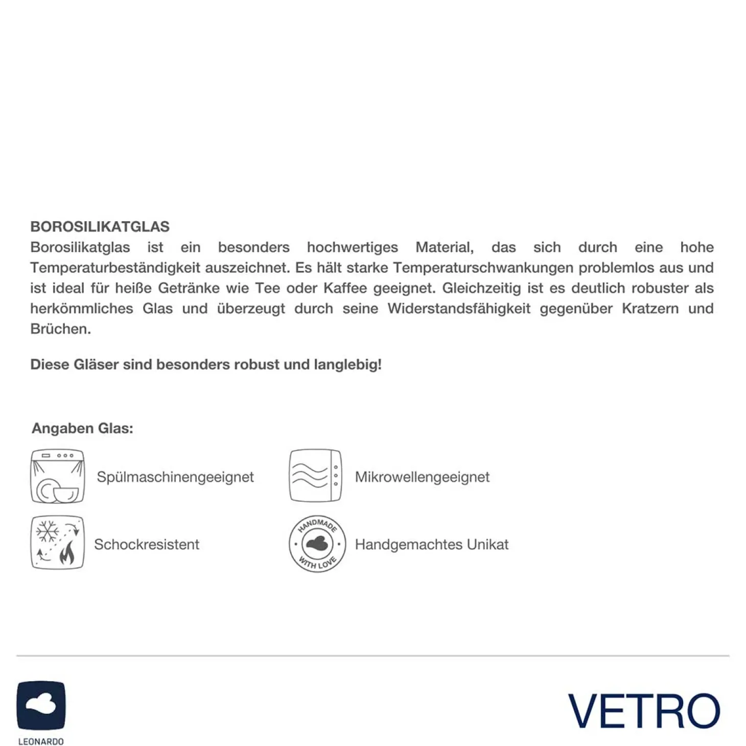 Schale VETRO 9 cm 2er-Set