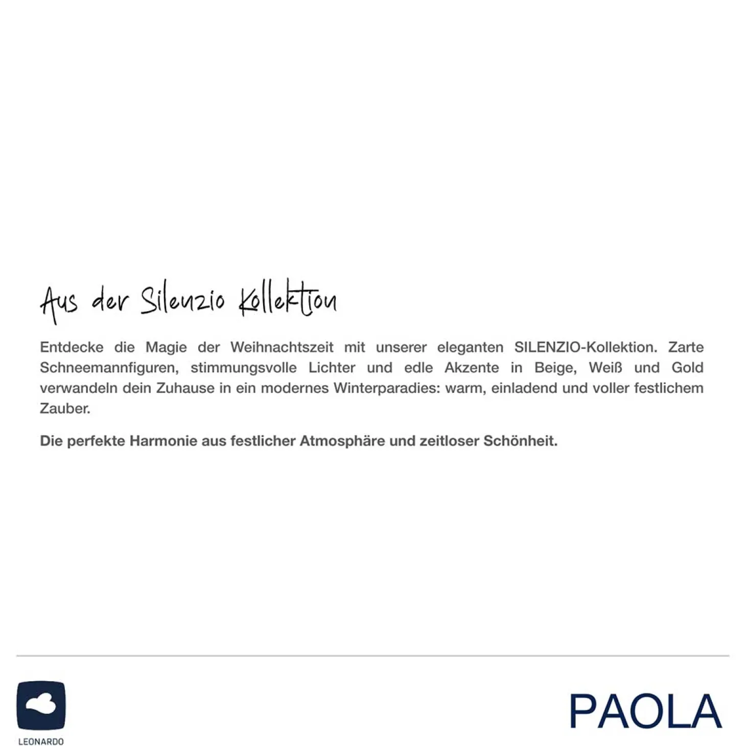Schneemann PAOLA 9 cm