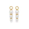 Set/2 Anhänger JUSTINE gold Beauty's