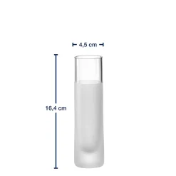 Solifleurvase NOVARA 16 cm satiniert