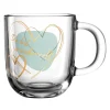 Tasse EMOZIONE 400 ml türkis 'Du bist wundervoll'