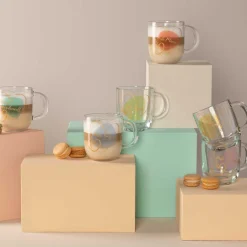 Tasse EMOZIONE 400 ml türkis 'Du bist wundervoll'