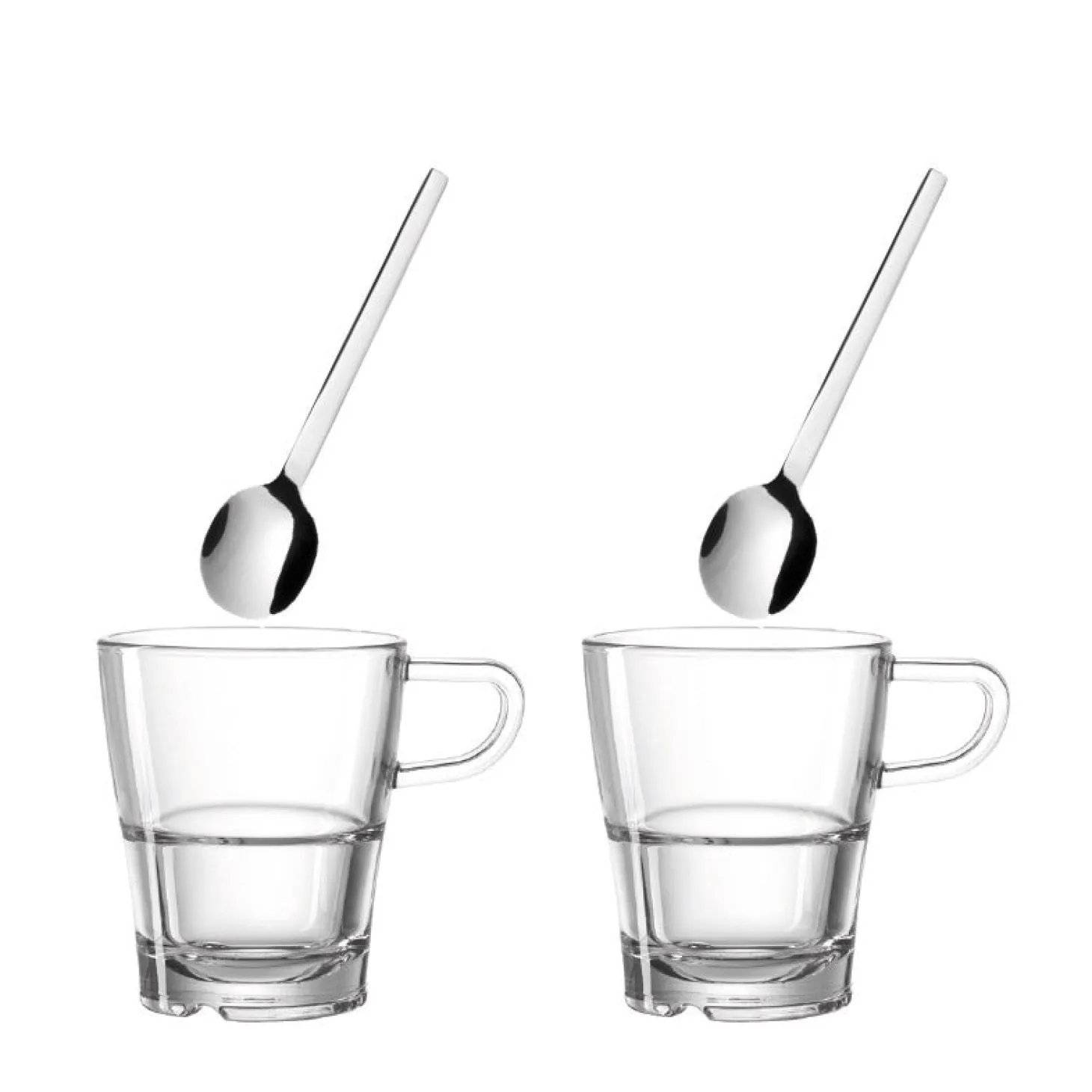 Tassen/Löffel SENSO 250 ml 4-teilig