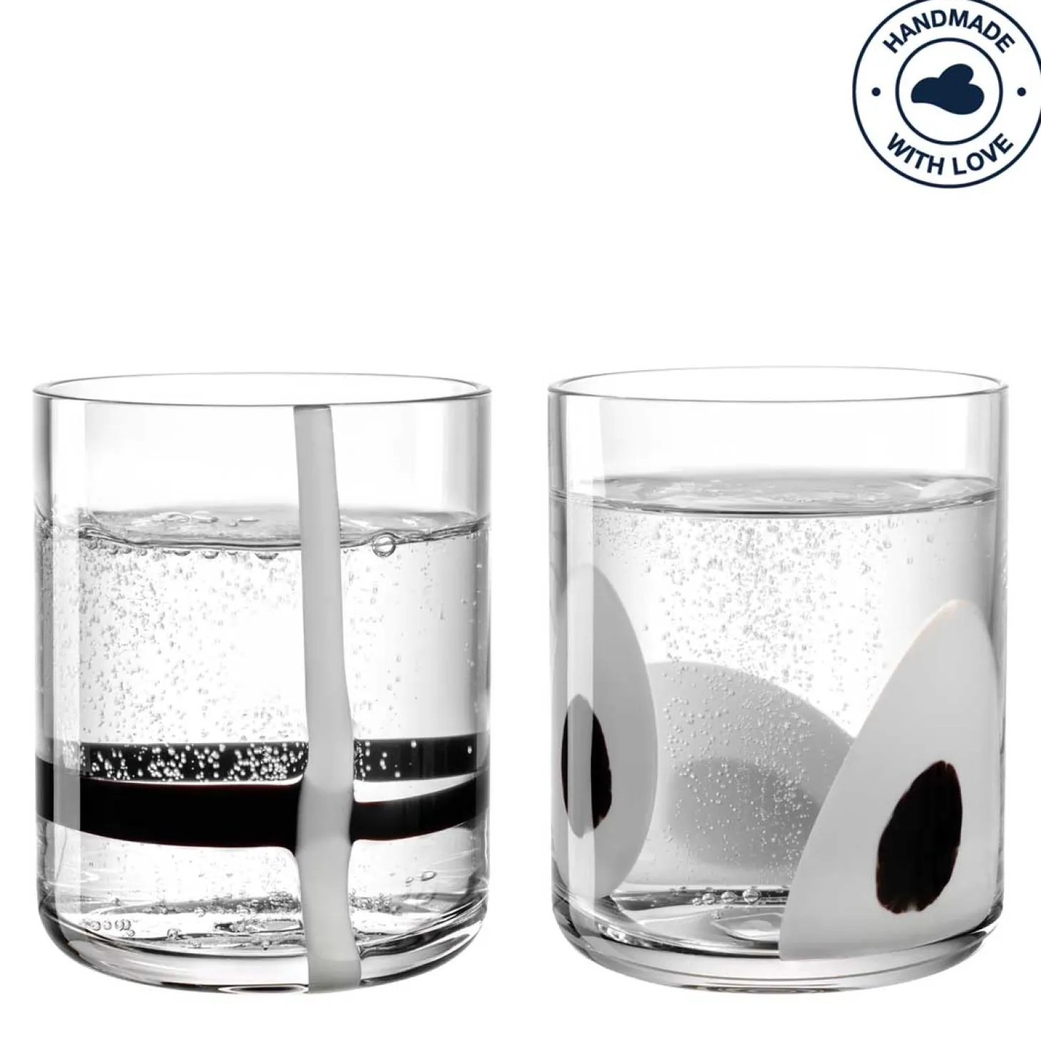 Trinkglas BANDA NERA 300ml 2er-Set