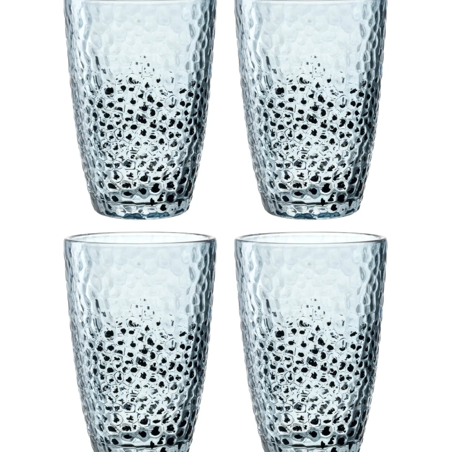 Trinkglas MATERA 340ml blau 4er-Set