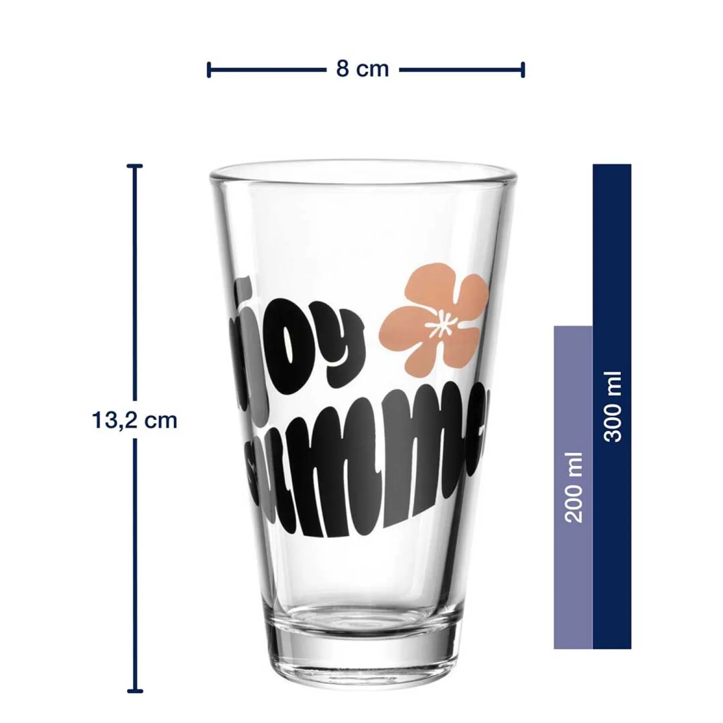 Trinkglas SOLE 300 ml 2er-Set
