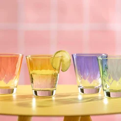 Trinkglas TWIST 215 ml grün 4er-Set