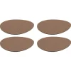 Untersetzer GOCCE braun/beige 4er-Set