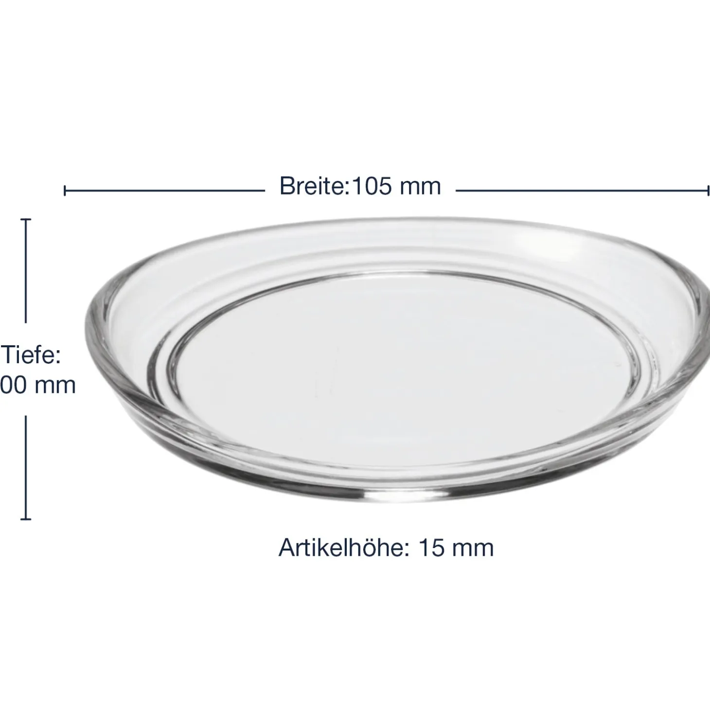 Untersetzer LOOP 11 cm 6er-Set