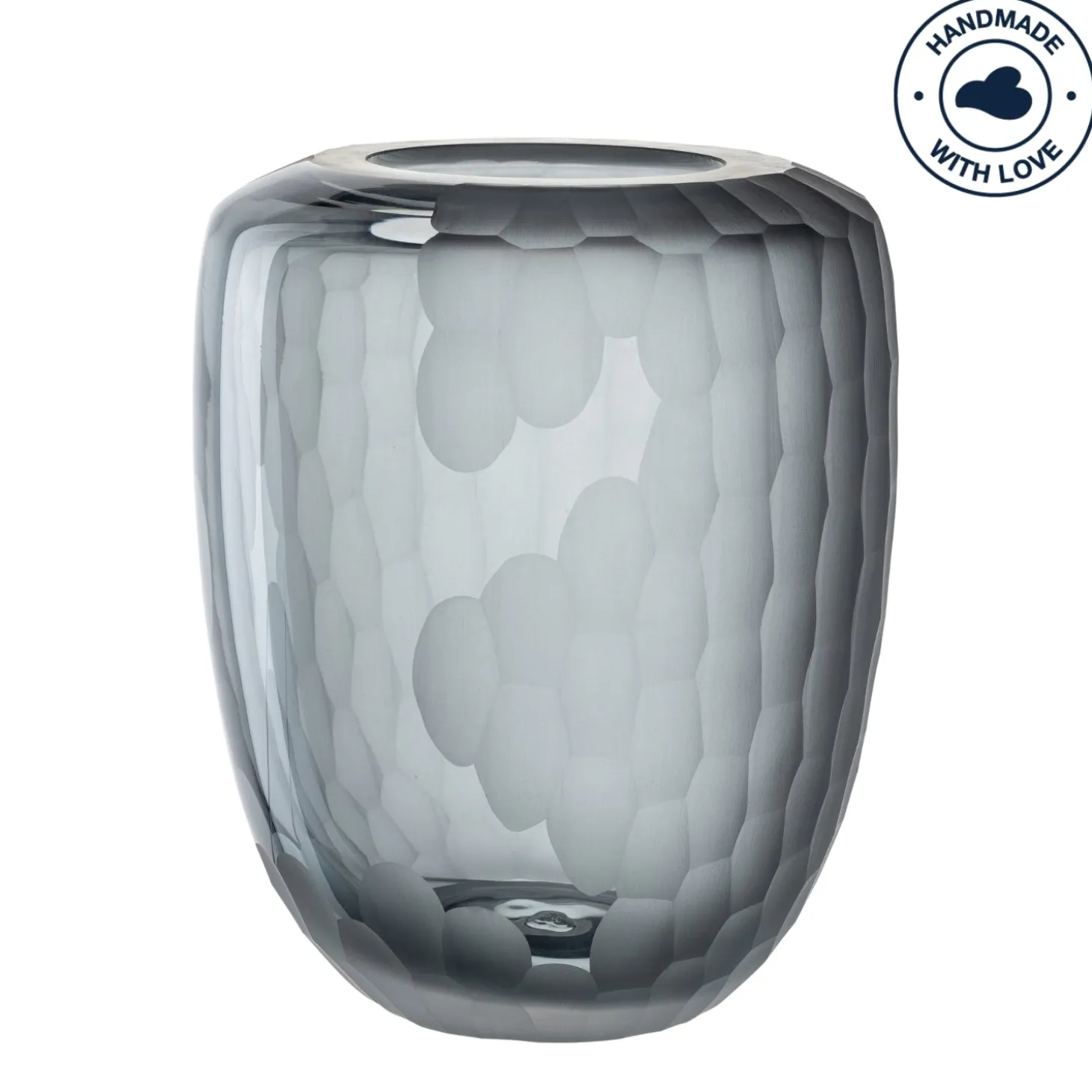 Vase BELLAGIO 22 cm anthrazit