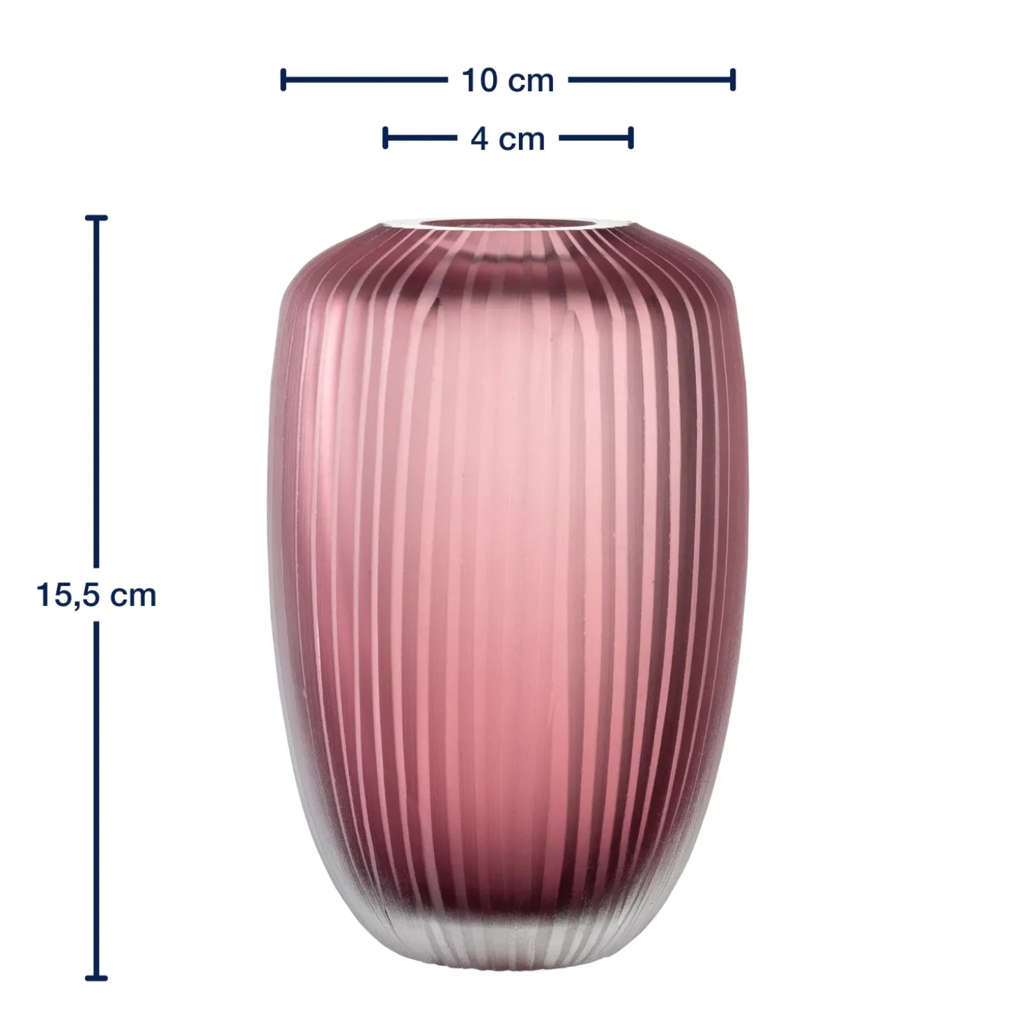 Vase BELLAGIO 16 cm beere