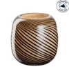 Vase FILO COLORI 16 cm braun