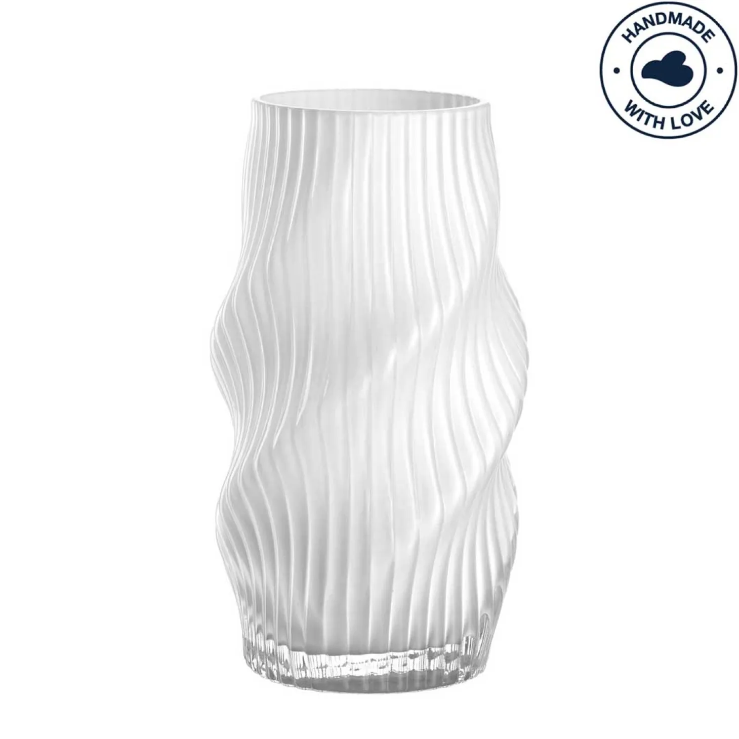 Vase VERDI 23 cm weiß
