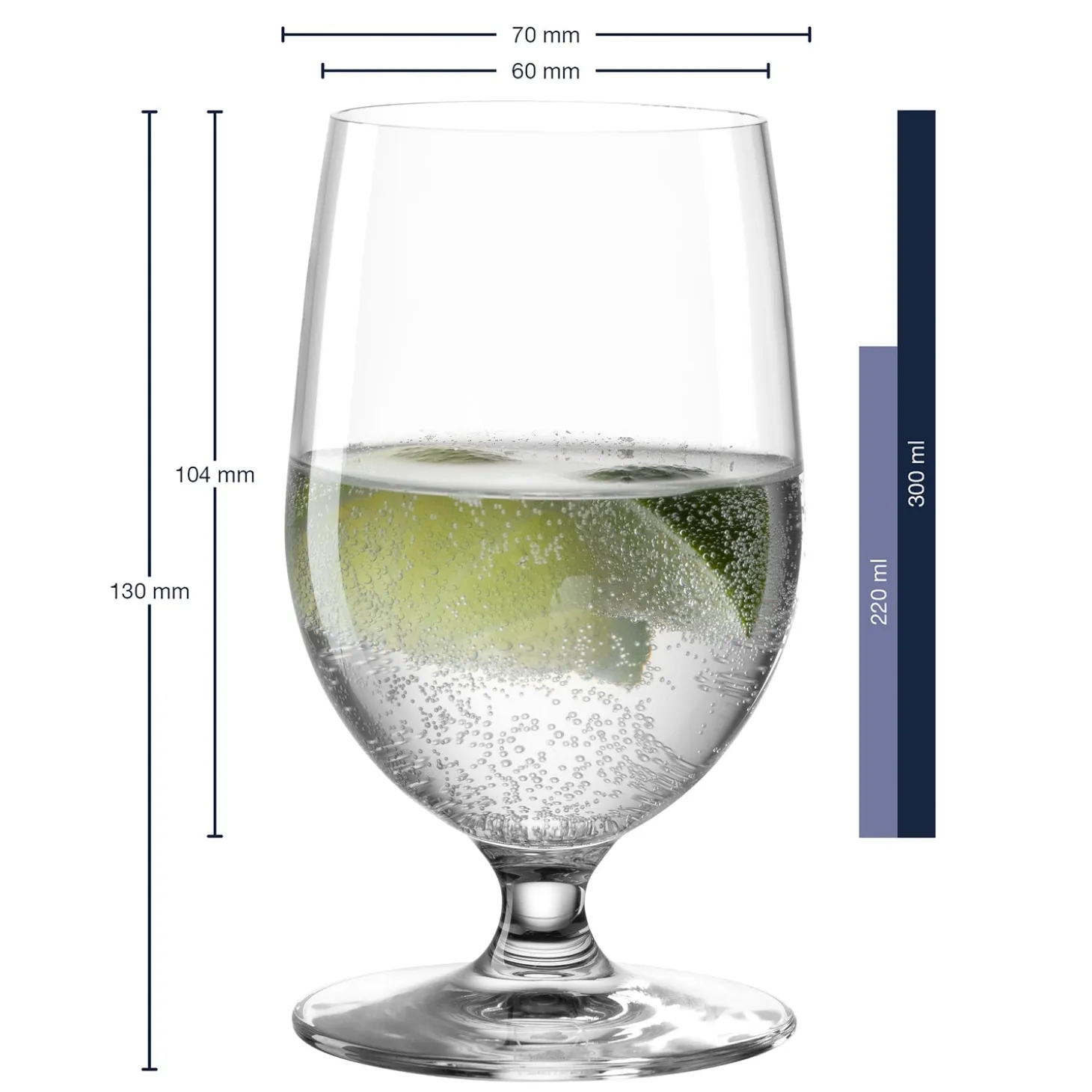 Wasserbecher CIAO+ 300 ml mit persönlicher Gravur