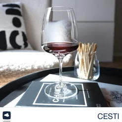 Weinset CESTI 3-teilig + Poliertuch