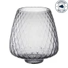 Windlicht GIULIA 20 cm grau